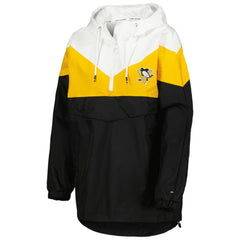 Pittsburgh Penguins Tommy Hilfiger Women's Staci Half-Zip Windbreaker Jacket