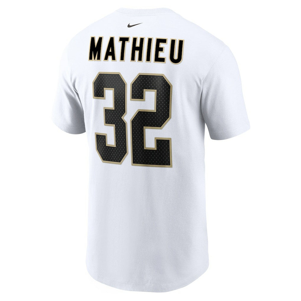 NFL New Orleans Saints Tyrann Mathieu  Player Name & Number T-Shirt