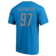 NFL Detroit Lions Aidan Hutchinson  Big & Tall Player Name & Number T-Shirt