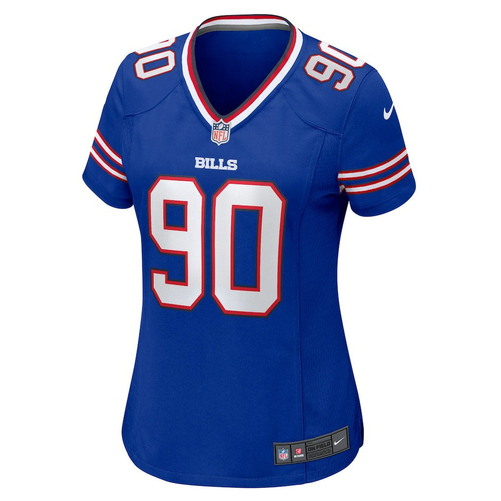 NFL Buffalo Bills Shaq Lawson  Women's Game Jersey