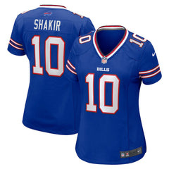 NFL Buffalo Bills Khalil Shakir  Women's Game Jersey