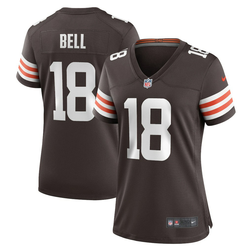 NFL Cleveland Browns David Bell  Women's Game Jersey
