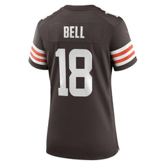 NFL Cleveland Browns David Bell  Women's Game Jersey