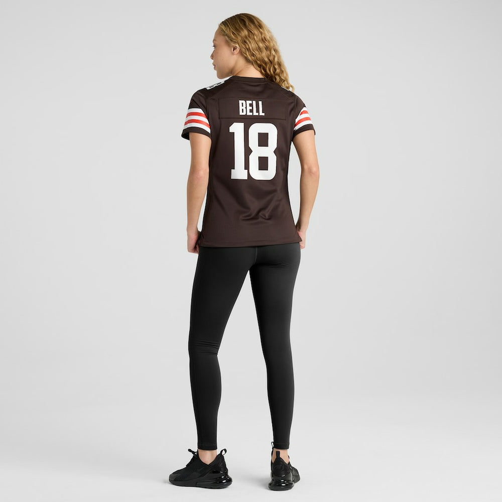 NFL Cleveland Browns David Bell  Women's Game Jersey