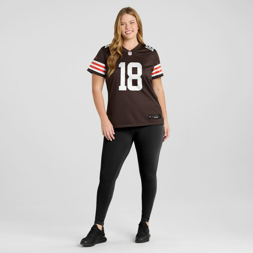 NFL Cleveland Browns David Bell  Women's Game Jersey