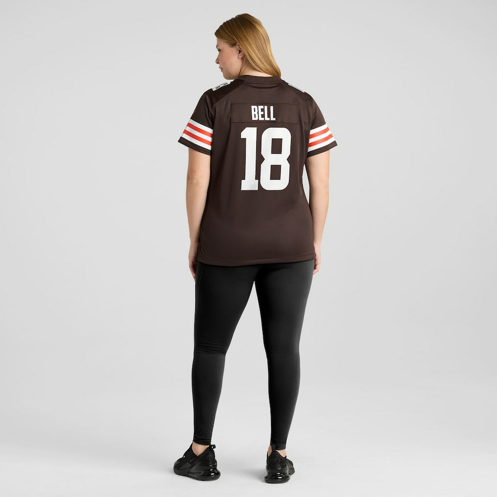 NFL Cleveland Browns David Bell  Women's Game Jersey