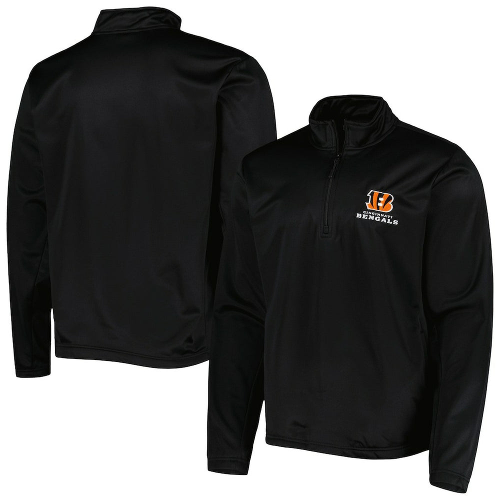 NFL Cincinnati Bengals Dunbrooke All-Star Tech Quarter-Zip Top