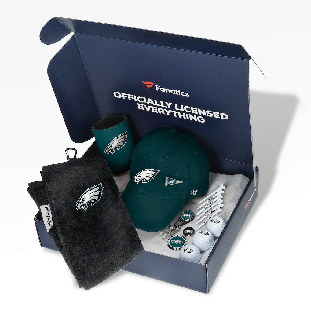 NFL Philadelphia Eagles Pack Golf-Themed Gift Box