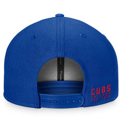 Chicago Cubs Fundamental Shadow Snapback Hat - Royal