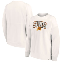 Phoenix Suns Women's Tonal Leopard Pullover Sweatshirt - White | Fanatics discount