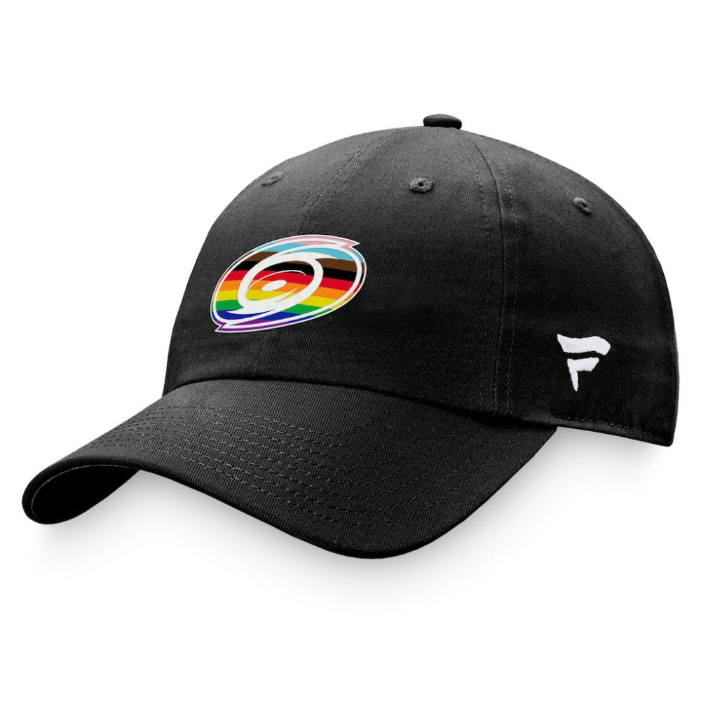 Carolina Hurricanes Fanatics Team Logo Pride Adjustable Hat