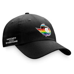 Ottawa Senators Fanatics Team Logo Pride Adjustable Hat
