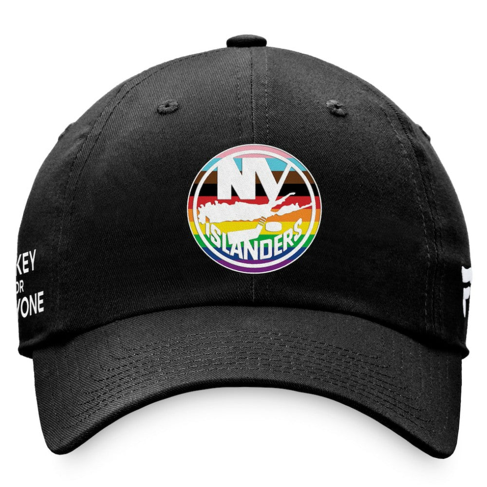 New York Islanders Fanatics Team Logo Pride Adjustable Hat