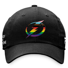 Tampa Bay Lightning Fanatics Team Logo Pride Adjustable Hat