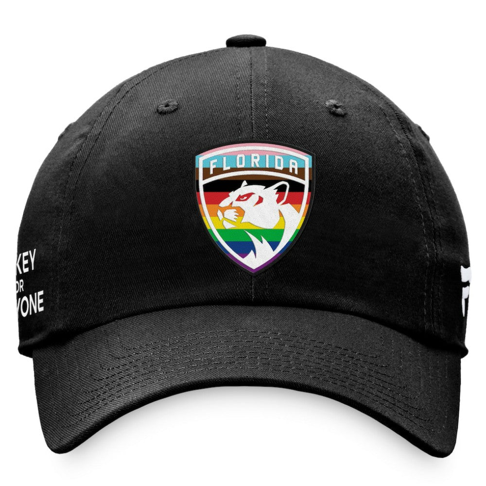 Florida Panthers Fanatics Team Logo Pride Adjustable Hat