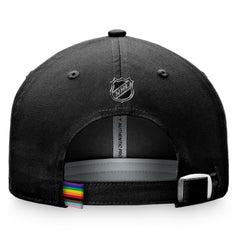 New Jersey Devils Fanatics Team Logo Pride Adjustable Hat