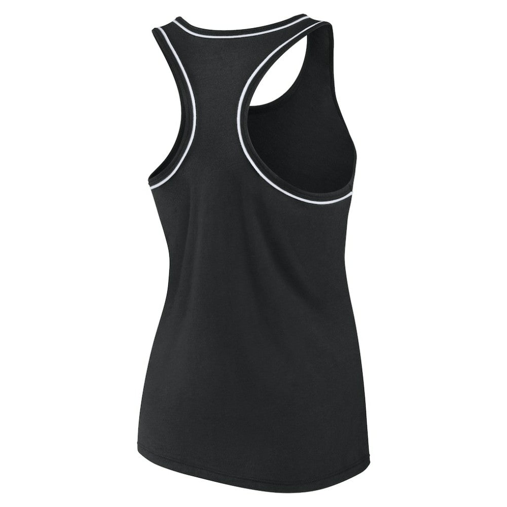 Pittsburgh Penguins Fanatics Women's Wordmark Logo Racerback Scoop Neck Tank Top