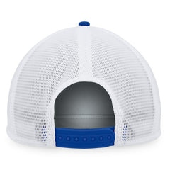 Philadelphia Phillies Majestic Foam Trucker Snapback Hat - Royal/White