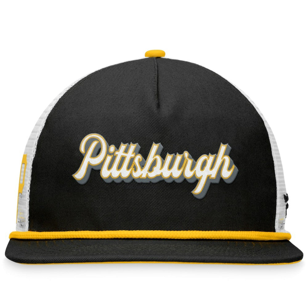 Pittsburgh Pirates Heritage Golfer Snapback Hat - Black