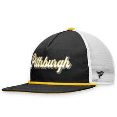 Pittsburgh Pirates Heritage Golfer Snapback Hat - Black