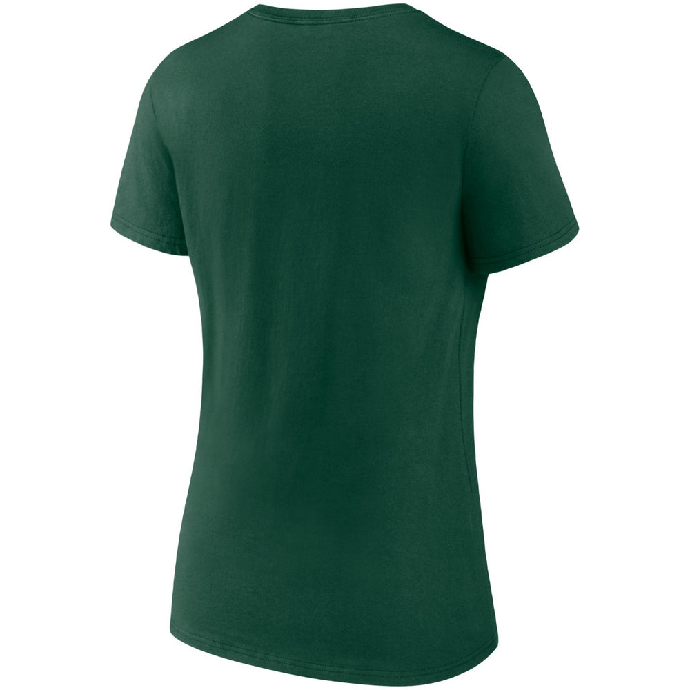 Milwaukee Bucks Women's Hometown Collection Brew City V-Neck T-Shirt - Hunter Green | Fanatics outlet