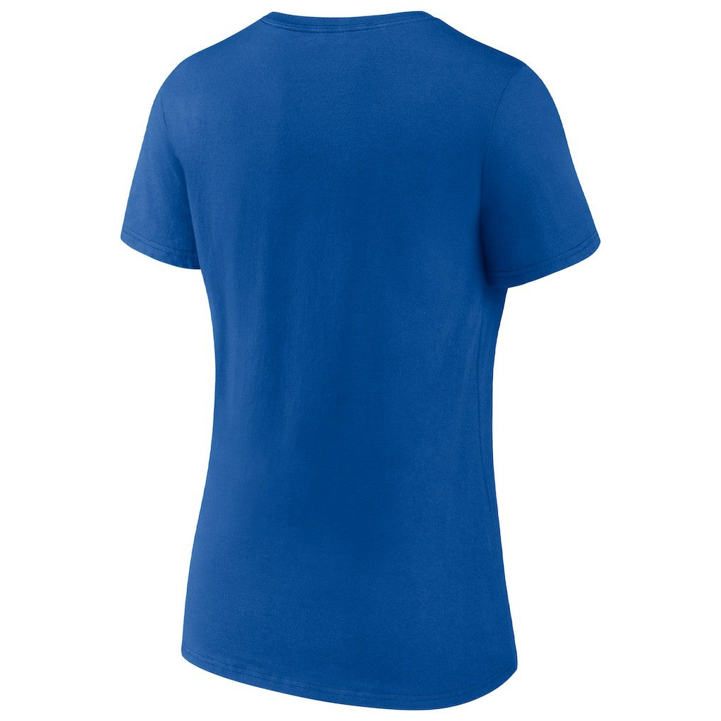 Dallas Mavericks Women's Hometown Collection All In V-Neck T-Shirt sale - Blue | Fanatics on sale