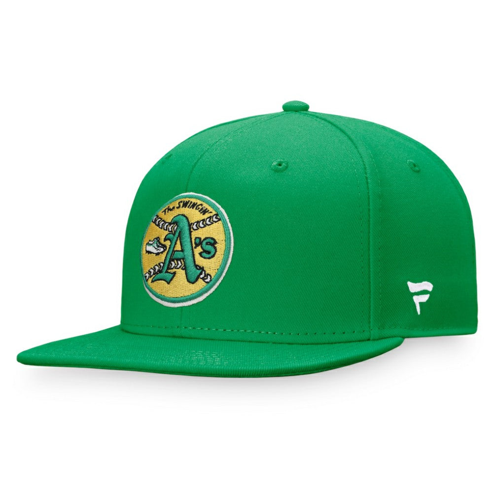 Athletics Cooperstown Collection Core Snapback Hat - Kelly Green
