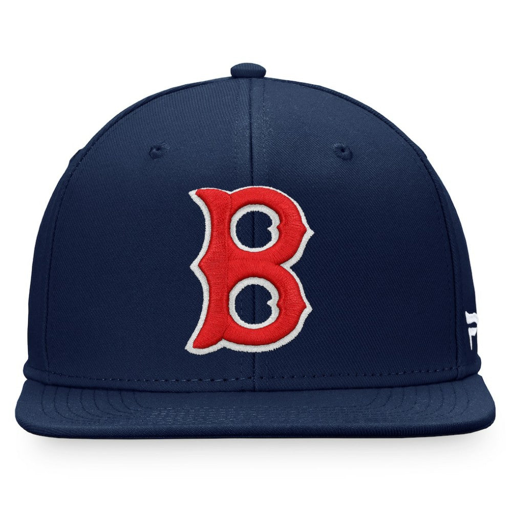 Boston Red Sox Cooperstown Collection Core Snapback Hat - Navy