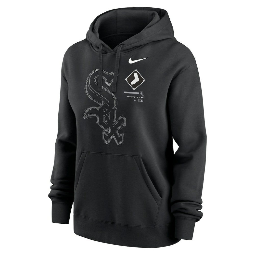 Chicago White Sox Women's Big Game Pullover Hoodie - Black | Nike
