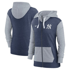 New York Yankees Women's Full-Zip Hoodie - Navy | Nike