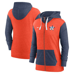 Houston Astros Women's Full-Zip Hoodie - Orange | Nike