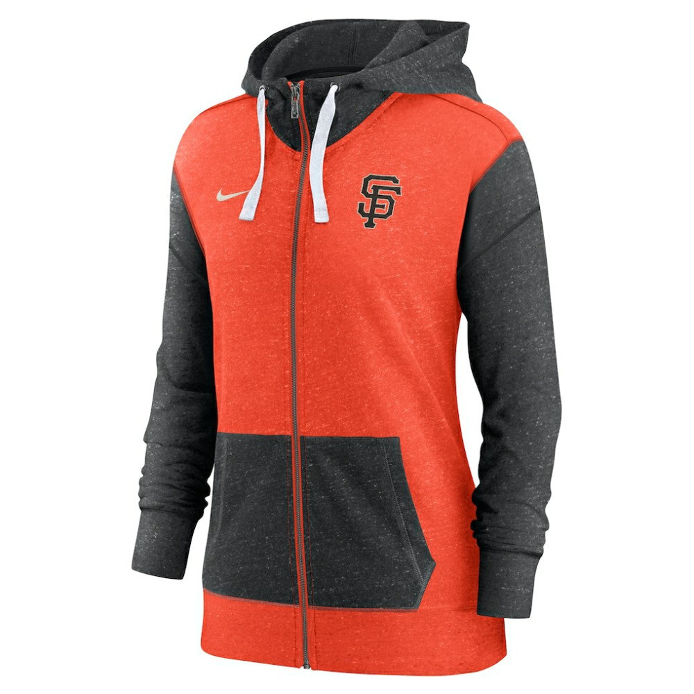 San Francisco Giants Women's Full-Zip Hoodie - Orange | Nike
