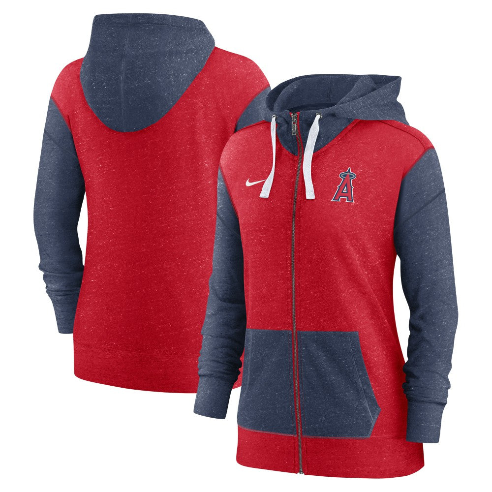 Los Angeles Angels Women's Full-Zip Hoodie - Red | Nike
