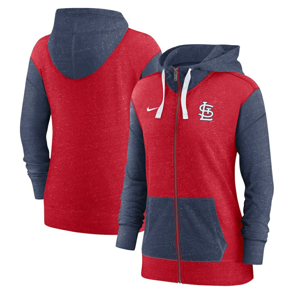 St. Louis Cardinals Women's Full-Zip Hoodie - Red | Nike