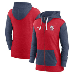 St. Louis Cardinals Women's Full-Zip Hoodie - Red | Nike