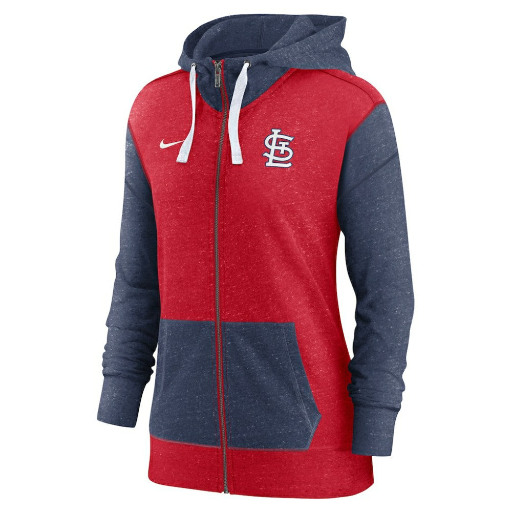 St. Louis Cardinals Women's Full-Zip Hoodie - Red | Nike
