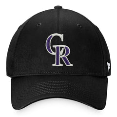 Colorado Rockies Cooperstown Collection Core Adjustable Hat - Black