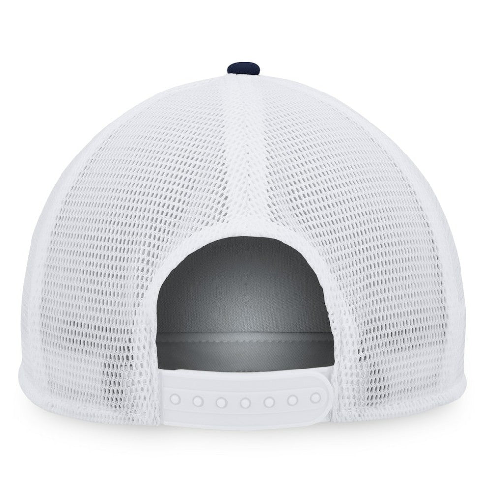 New York Yankees Heritage Foam Front Trucker Snapback Hat - Navy/White