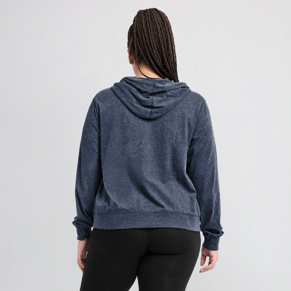 Houston Astros Women's Diamond Icon Gym Vintage Lightweight Hooded Top - Navy | Nike