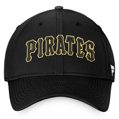 Pittsburgh Pirates Cooperstown Core Flex Hat - Black
