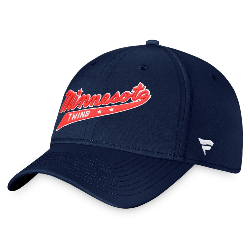 Minnesota Twins Cooperstown Core Flex Hat - Navy