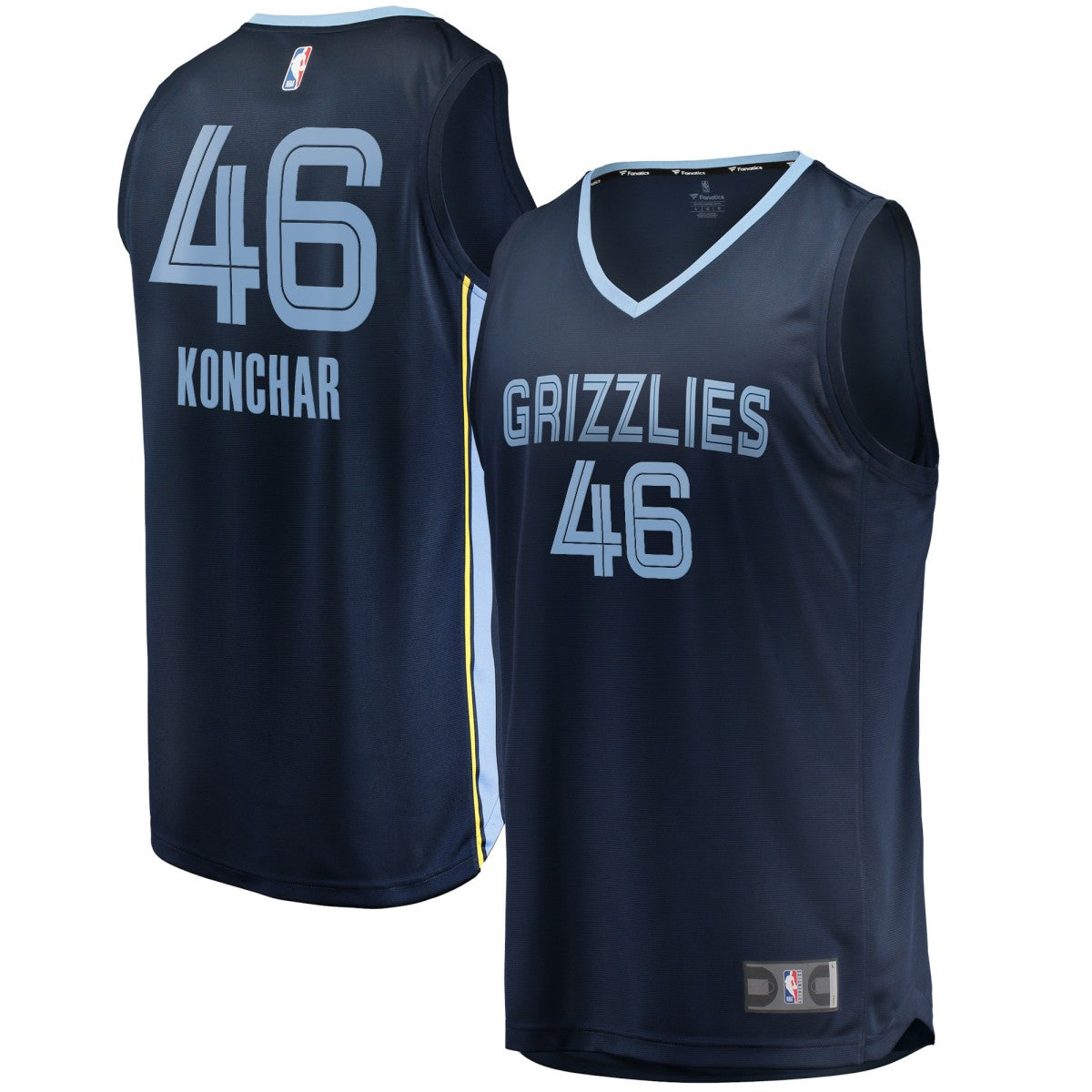 John Konchar Memphis Grizzlies Fast Break Replica Jersey - Icon Edition - Navy | Fanatics cheap