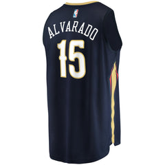 Jose Alvarado New Orleans Pelicans Fast Break Replica Jersey - Icon Edition - Navy | Fanatics on sale