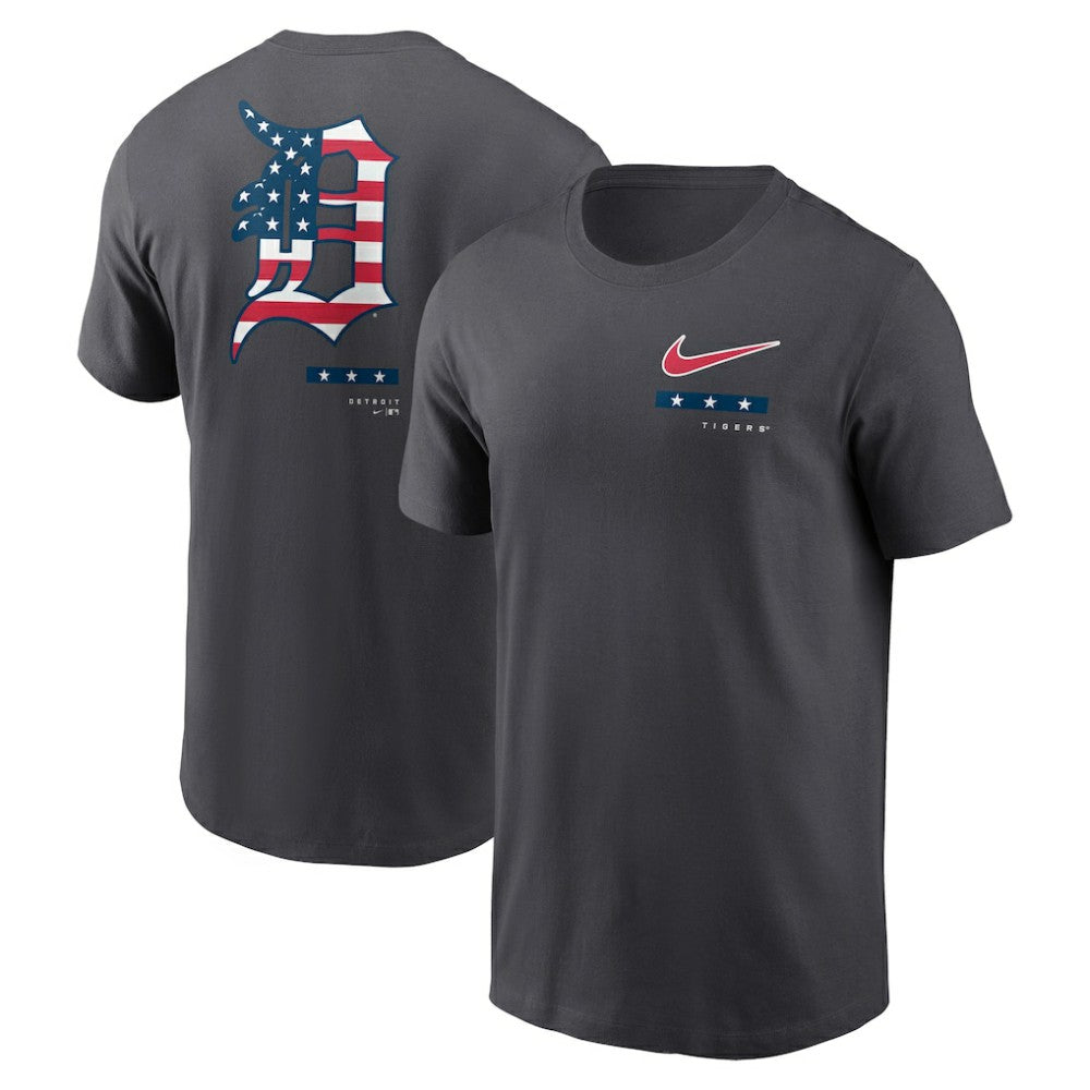 Detroit Tigers Americana T-Shirt - Anthracite | Nike