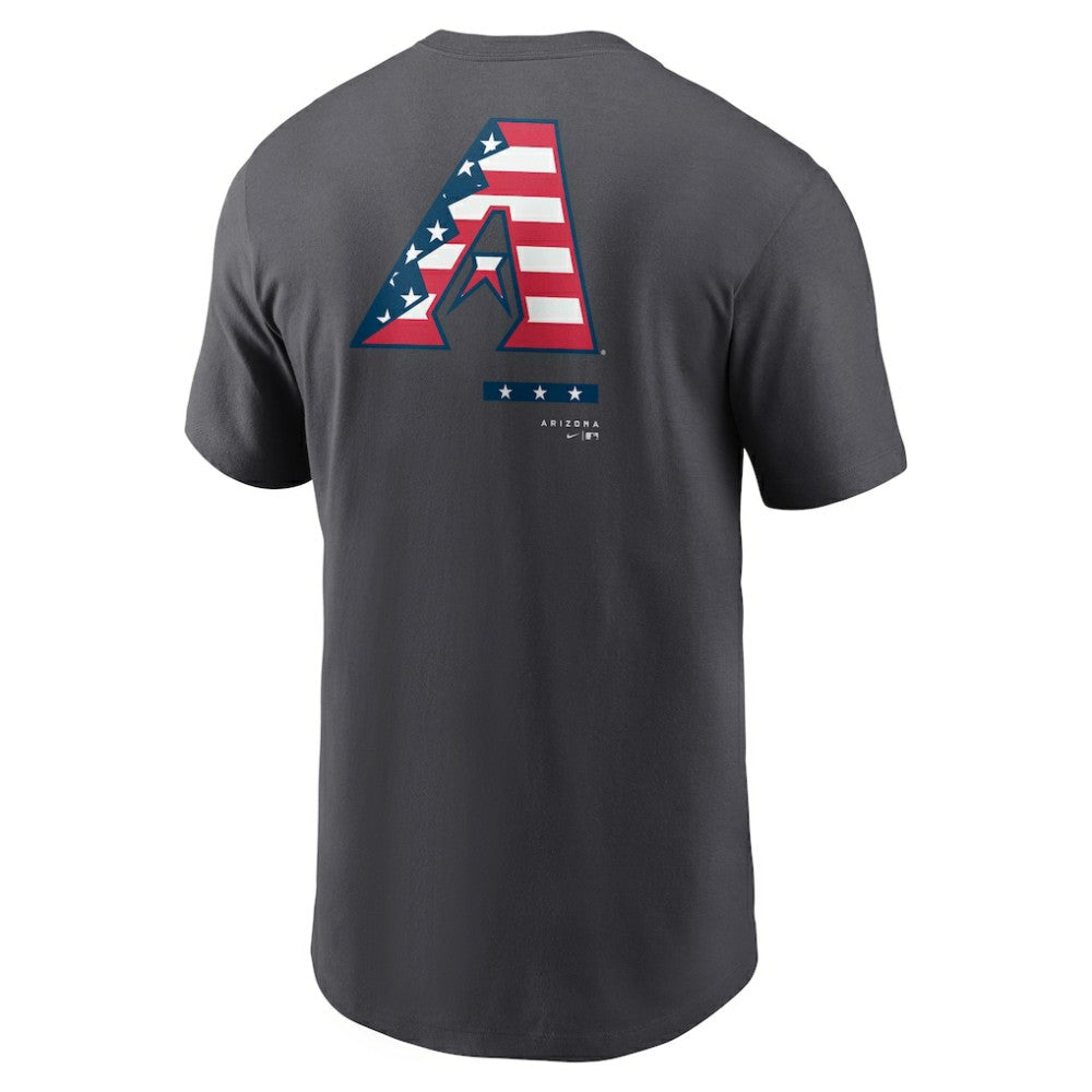 Arizona Diamondbacks Americana T-Shirt - Anthracite | Nike