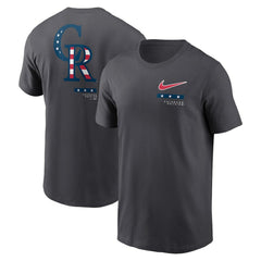 Colorado Rockies Americana T-Shirt - Anthracite | Nike