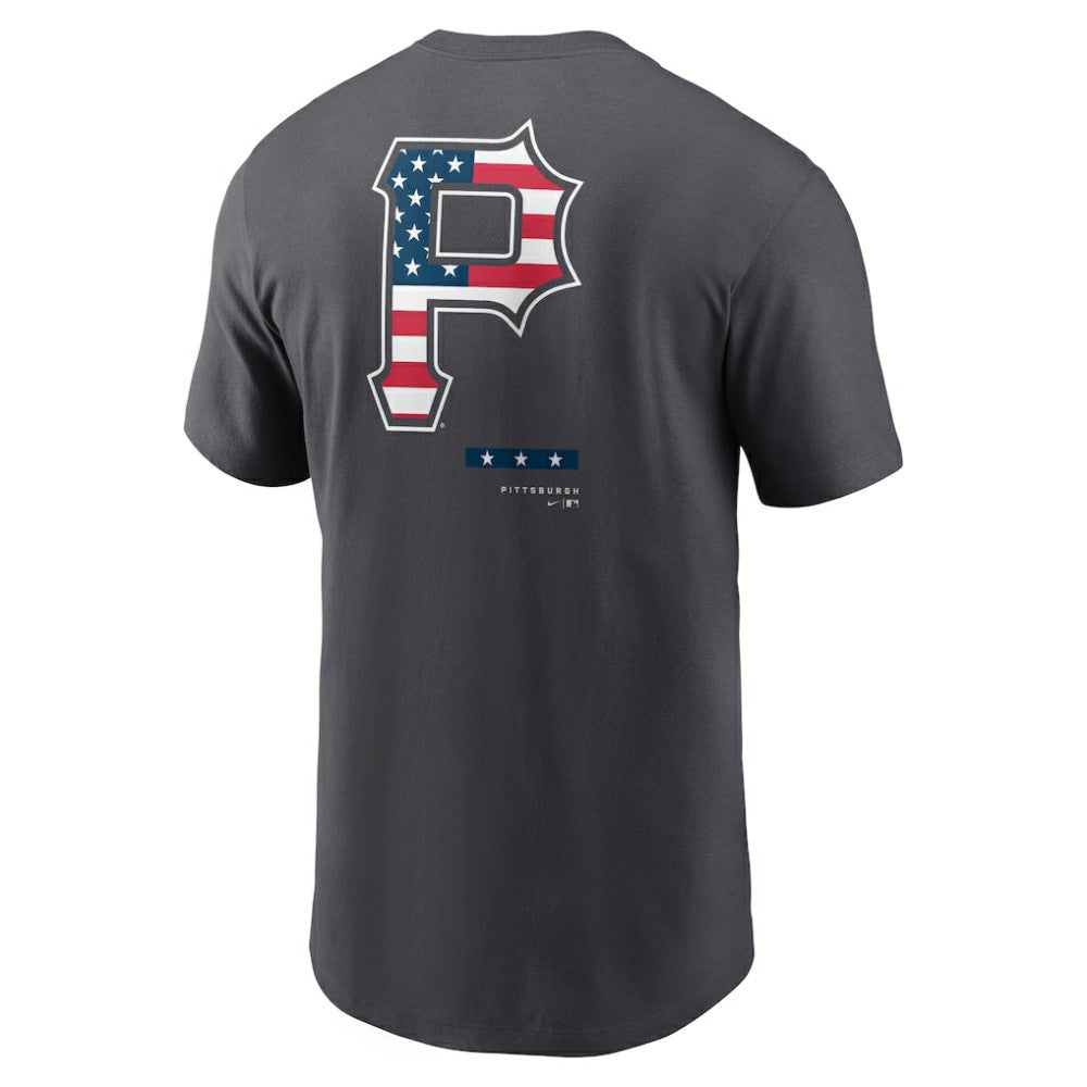 Pittsburgh Pirates Americana T-Shirt - Anthracite | Nike