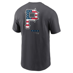 Pittsburgh Pirates Americana T-Shirt - Anthracite | Nike