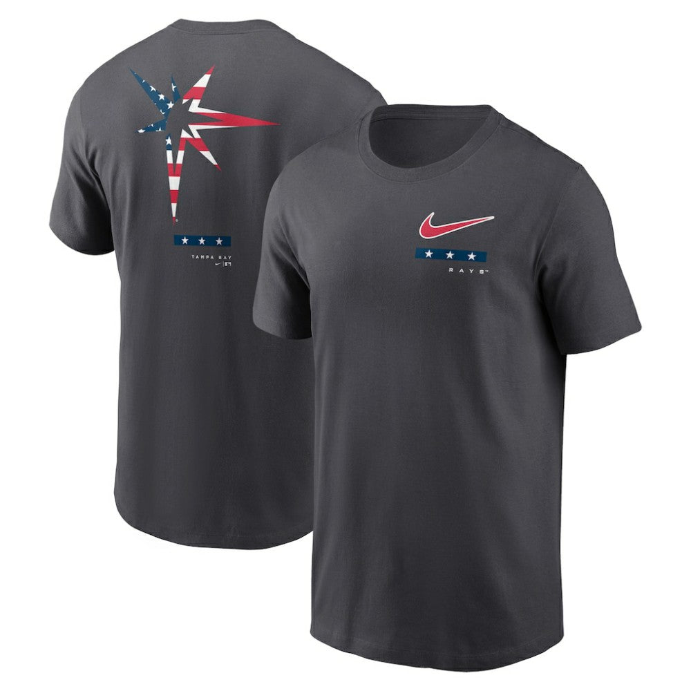 Tampa Bay Rays Americana T-Shirt - Anthracite | Nike