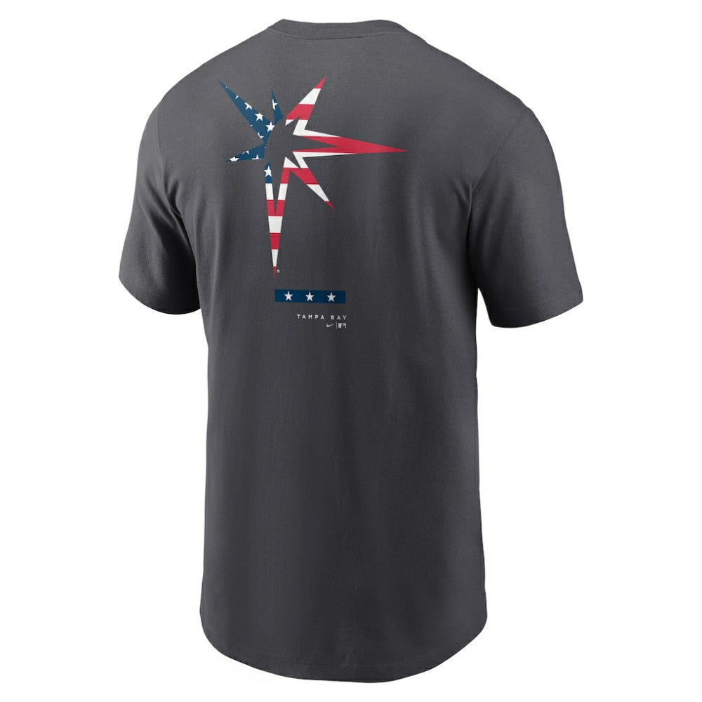 Tampa Bay Rays Americana T-Shirt - Anthracite | Nike